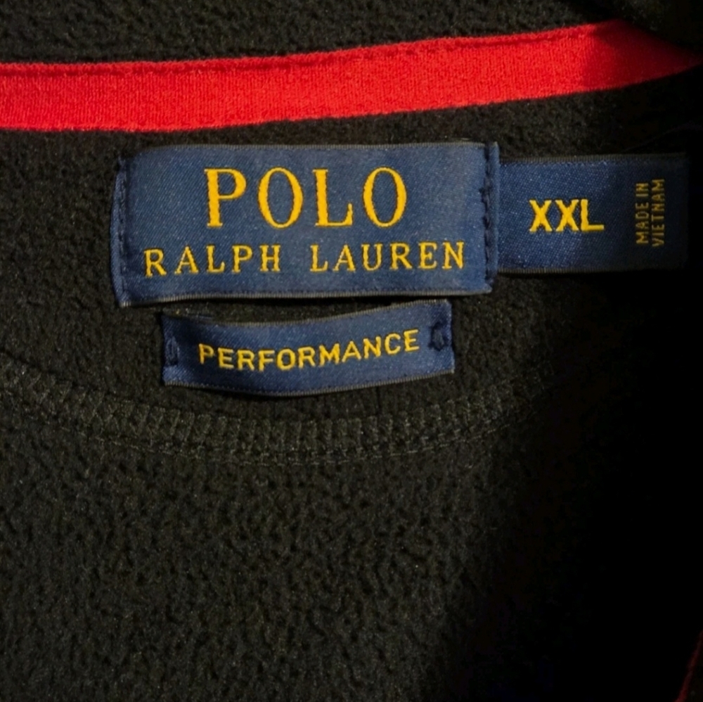 Ralph Lauren Polo PREFORMANCE Fleece Jacket Men's Size XXL (EUC) - Picture 6 of 10